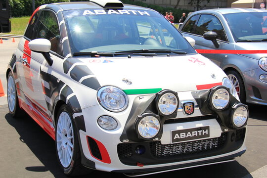Coche de rallies Abarth