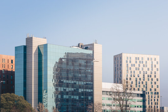 Coventry City on a bright winter day, Coventry West Midlands, England, March 2026