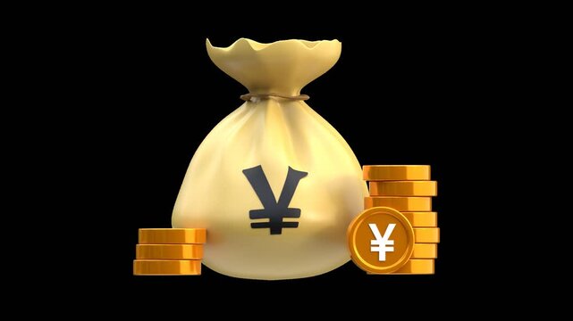 3D Yuan | Alpha Channel