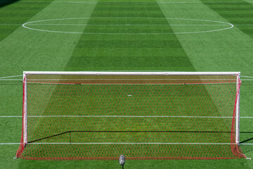 Football Pitch and Goal Area in Excellent Condition © minortica7