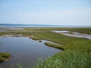 Some fields & sea coast in Ohotsuku