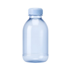 Naklejka premium Clear plastic water bottle container.