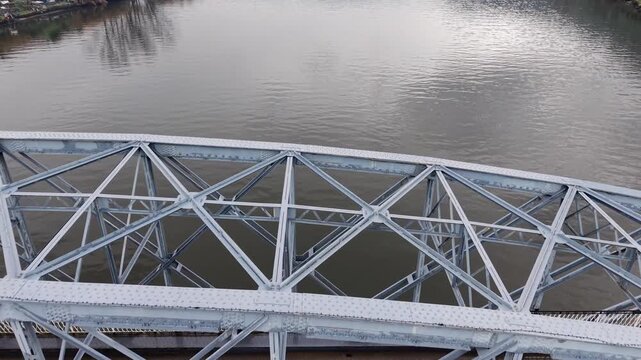 Bridge over Douro River in Pinhao, Portugal