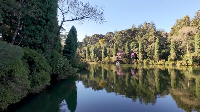 Black Lake in the city of Gramado, in the state of Rio Grande do Sul.