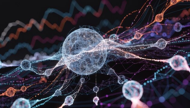 Tokenized fund transactions visualized on a sleek blockchain settlement interface emphasizing instant custody and flow data with softfocused digital charts in the background.