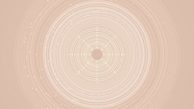 Nested glass rings and mechanical gears rotate to create mesmerizing moir&eacute; interference patterns. This hypnotic 3D kinetic sculpture is ideal for meditation and wellness brand content or art galleries