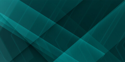 Obraz premium Abstract green background, diagonal lines and strips, vector10