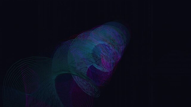 A complex mathematical minimal surface animation demonstrating continuous isometric deformation between catenoid and helicoid states. Ideal for science visualization, biotech, and luxury tech media.
