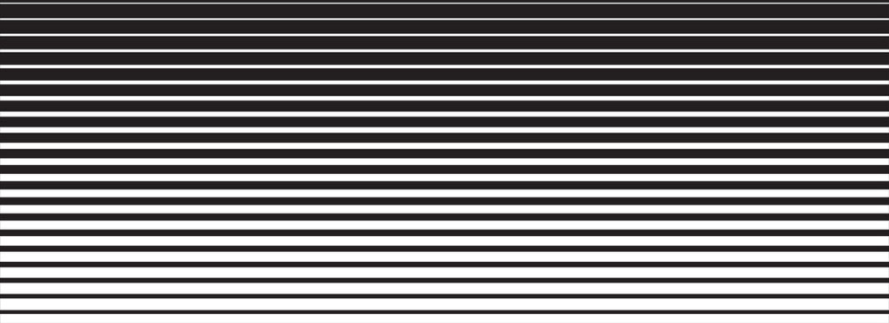 Thin line halftone gradient texture. Fading vertical stripe gradation background. Repeating wide pattern backdrop. Black parallel lines wallpaper for overlay, print, cover, banner, poster. Art