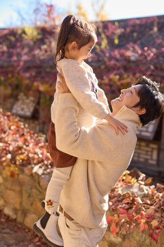 Father and daughter sharing an unbreakable bond
