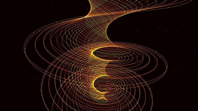 A continuous isometric deformation between a helicoid and catenoid minimal surface. This slow, structural 4K seamless wireframe loop is ideal for mathematical art, science, and premium tech projects.