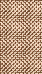 Fototapeta premium Repeating Geometric Pattern in Brown and Beige vector background