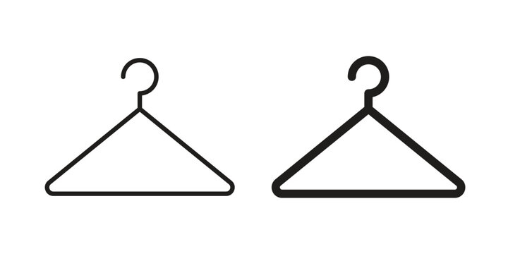 Hanger icon symbol, logo illustration. Vector graphics web design.