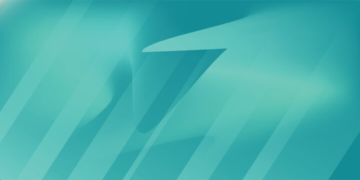 Aquamarine smooth mesh gradient vector background
