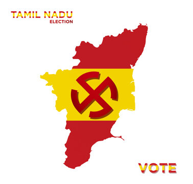 Vote for Tamil Nadu TVK, Tamil nadu election 2026, Tamilaga Vettri Kazhagam (TVK) is a regional party in Tamil Nadu and Puducherry, Power of voting, Tamilnadu Map.