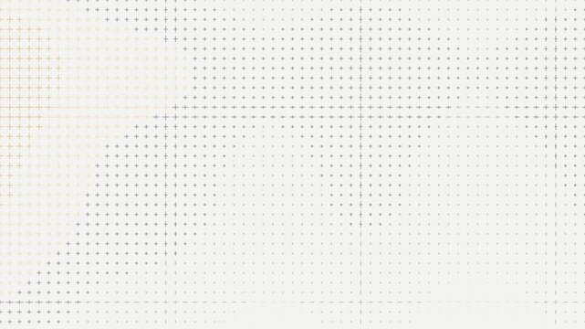 Evolving digital grid pattern featuring subtle fading plus signs forming a clean abstract background texture design