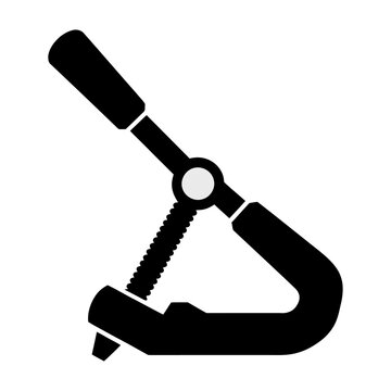 Vector of a clamping tool with a screw mechanism