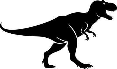 Obraz premium Vector illustration of a tyrannosaurus rex