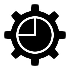 Fototapeta premium Data Management icon