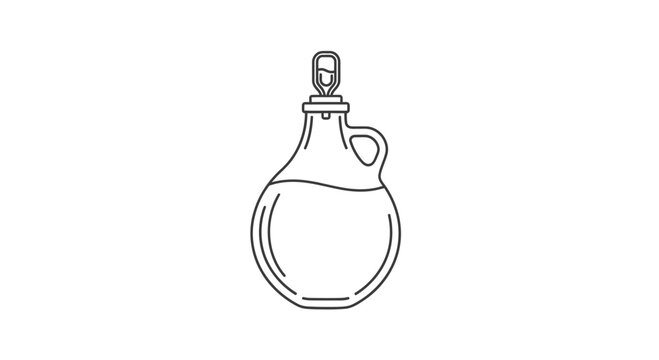 Fermentation vessel with airlock, brewing equipment, home brewing, craft beer, wine making, liquid in bottle