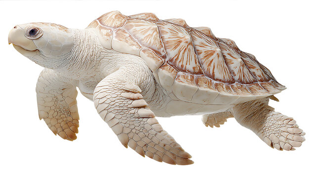 cream albino leatherback turtle PNG