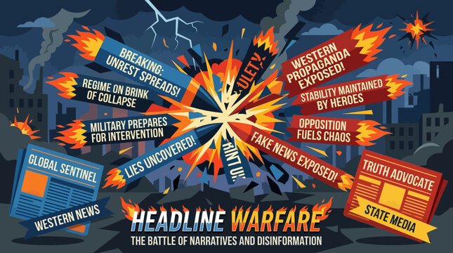 Headline Warfare The Battle of Narratives and Disinformation.