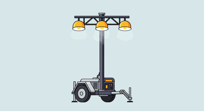 Mobile Light Tower
