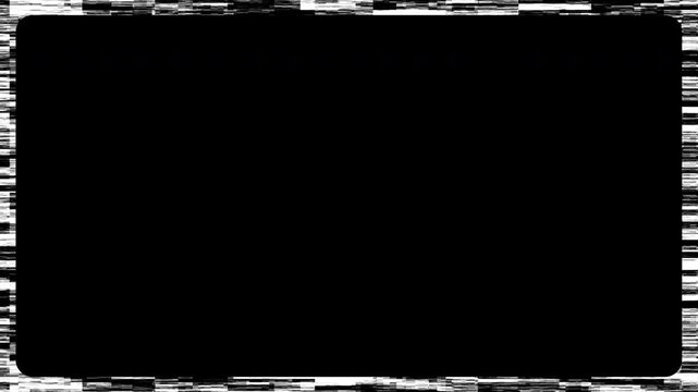 Dark vintage film border with heavy scratches, dust particles, flickering light leaks and burnt edges. Old damaged film reel effect. Full HD. 4K