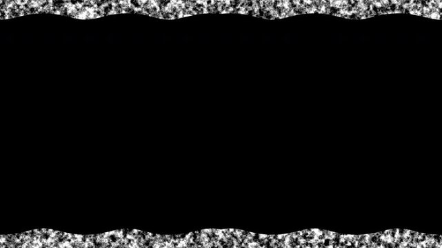 Dark vintage film border with heavy scratches, dust particles, flickering light leaks and burnt edges. Old damaged film reel effect. Full HD. 4K