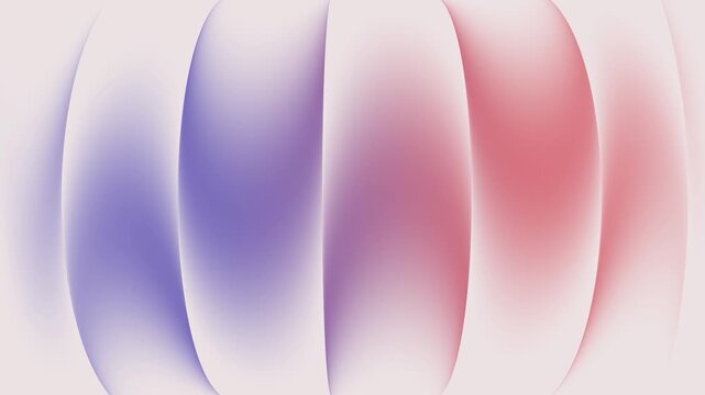 An artistic vector illustration of an abstract pink and purple background featuring elegant silk waves and curved lines for a modern motion concept design