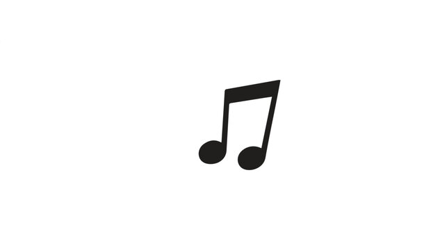 Vector music note icon