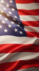 Obraz premium The Triumph of the American Flag