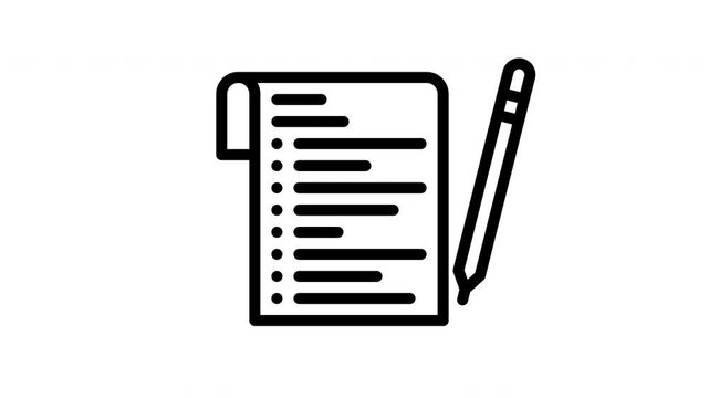 list animated icon