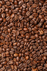 Fototapeta premium Coffee Beans for World Coffee Day - Food Photography - Roastery - Coffee Shop - Dubai UAE 