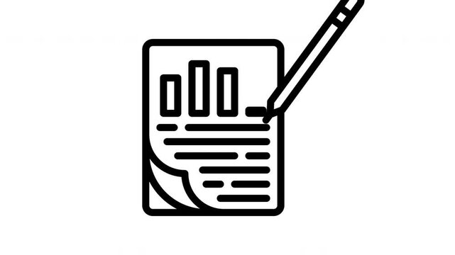 analytics animated icon