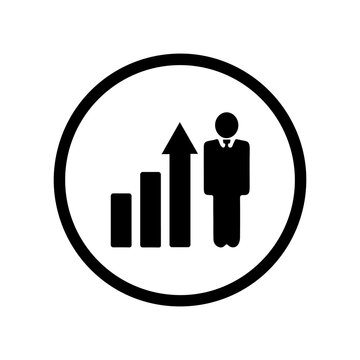 Professional Development Vector Graphic.