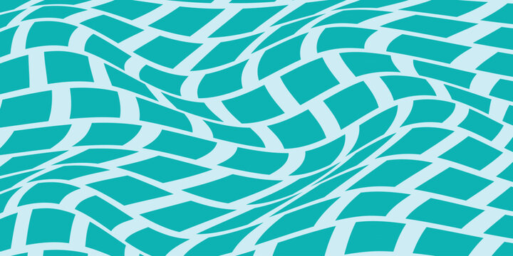 simple cyan parallelogram wave pattern for banner poster background.