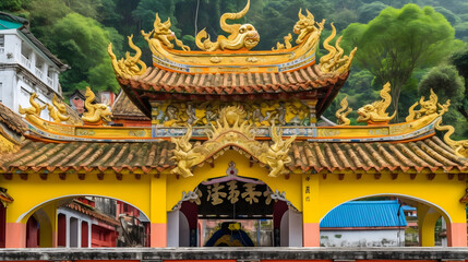 Obraz premium Southeast Asian Temple