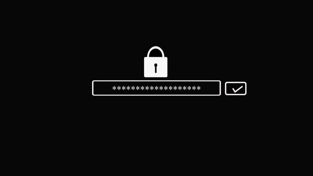Rectangular shape minimal animation on dark background clean geometry. Rectangular shape modern interface concept for digital design. Rectangular shape simple abstract visual loop.