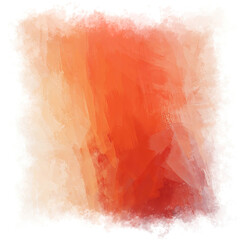 Naklejka premium gradient grunge style yellow beige, blood red, blended abstract tick brush stroke effect blended shadow illustration of a colorful background