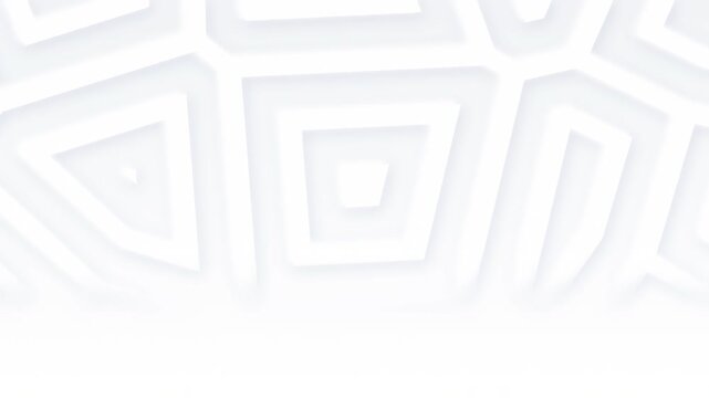 Minimal white neumorphism triangle pattern background animation seamless loop