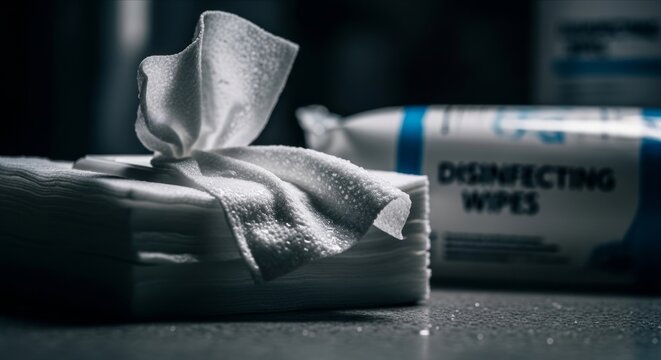 Clean and Fresh Disinfecting Wipes Packaged for Effective Hygiene