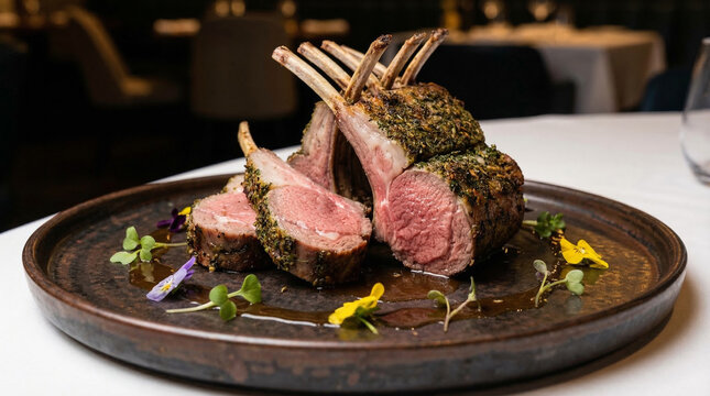 Michelin Frenched Rabbit Rack Lamb Rack Frenched Images – Browse 2,688 Stock Photos, Vectors, and ...
