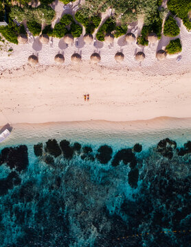 Tropical beach paradise in Flacq, Mauritius offers luxury and serenity along the coastline