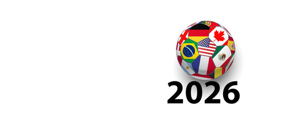 Obraz premium Fussball Soccer 2026