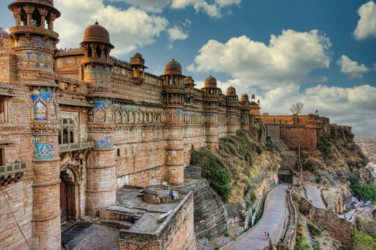 Eastern part of Gwalior Fort, Madhya Pradesh