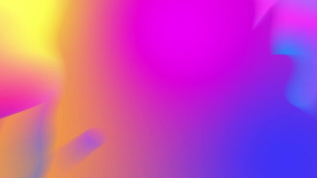 Abstract creative colorful glowing neon light motion background. Video animation Ultra HD 4k footage.