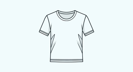Fototapeta premium T shirt clothing fashion casual wear.