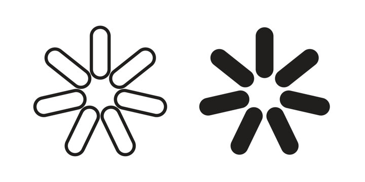 Loading icon in line design. icon for website design, mobile app, ui