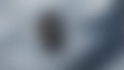 Obraz premium Silver to Charcoal Radial Gradient Background with Fine Film Grain Noise Texture, Smooth Vignette Fade and Subtle Light Bloom, Modern Abstract Backdrop for Luxury Branding, UI Design